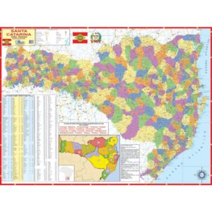 Mapa Periodico Est.de Santa Catarin - Imagem 1