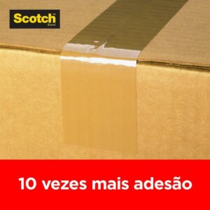 Fita para Empacotamento Scotch 5802 Transp. 45MMX45M. - Imagem 2