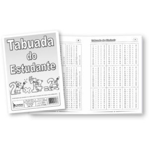 Caderno de Tabuada Tabuada do Estudante 10FLS. - Imagem 1