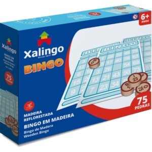 Jogo de Bingo Bingo de Pedras de Madeira - Imagem 1