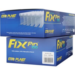 Pino Plastico Fix Pin Anti Furto 25MM - Imagem 1