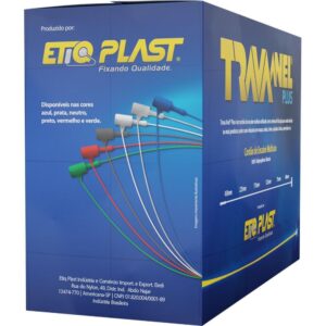 Trava Anel Plastico Plus 125MM Neutro - Imagem 1