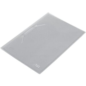 Pasta Grampo Trilho Plastica Oficio Cristal Soft - Imagem 1