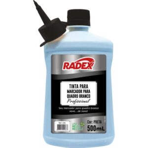 Tinta Marcador Quadro Branco Reabastecedor 500ML Preto - Imagem 1