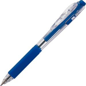 Caneta Esferografica Retratil Wow 0,7MM Azul - Imagem 1