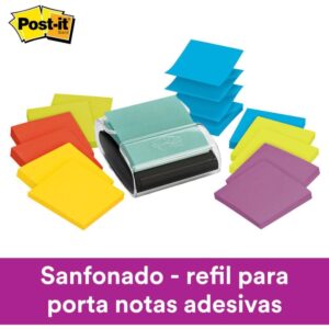 Bloco de Recado Post-It Pop Up Refil R330 76X76 Rosa - Imagem 4