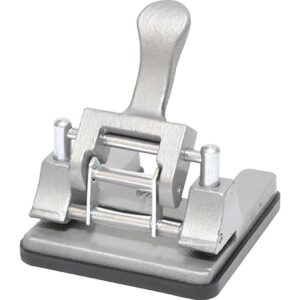 Perfurador de Papel Ferro Fundido P/ 30 Fls. Cinza - Imagem 1