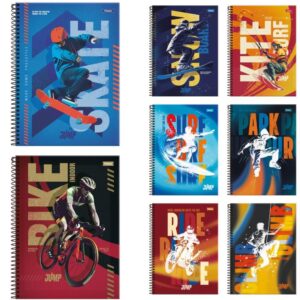 Caderno 12X1 Capa Dura Jump 240FLS. - Imagem 1