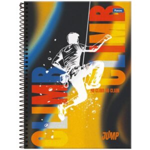 Caderno 12X1 Capa Dura Jump 240FLS. - Imagem 9