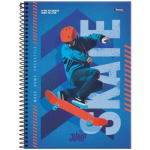 Caderno 12X1 Capa Dura Jump 240FLS. - Imagem 2