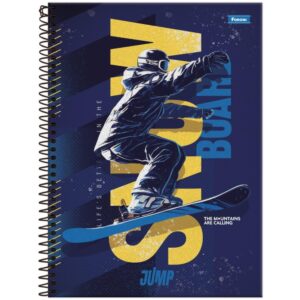 Caderno 12X1 Capa Dura Jump 240FLS. - Imagem 4