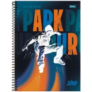 Caderno 12X1 Capa Dura Jump 240FLS. - Imagem 7