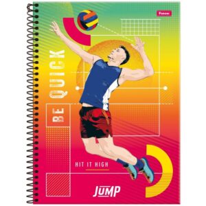Caderno 10X1 Capa Dura Jump 200FLS. - Imagem 9