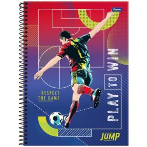Caderno 10X1 Capa Dura Jump 200FLS. - Imagem 2
