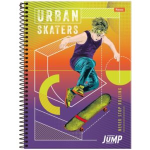 Caderno 10X1 Capa Dura Jump 200FLS. - Imagem 3