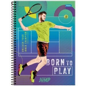 Caderno 10X1 Capa Dura Jump 200FLS. - Imagem 6