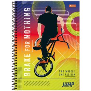 Caderno 10X1 Capa Dura Jump 200FLS. - Imagem 7