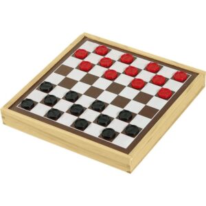 Jogo de Tabuleiro Dama e Trilha - Imagem 1