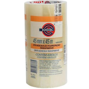 Fita para Empacotamento PP 33 45MMX45M Transparente - Imagem 3
