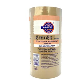Fita para Empacotamento PP 33 45MMX45M Marrom - Imagem 2