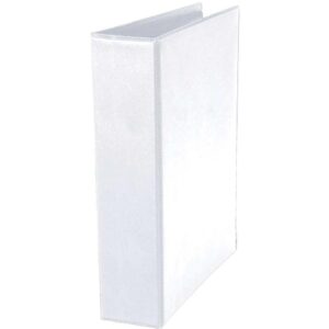 Fichario de PVC Branco Lombo 4CM Abert.plast - Imagem 1