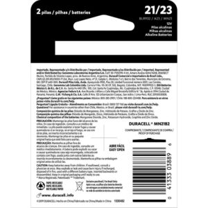 Pilha Alcalina Mini MN21/23 12V - Imagem 2