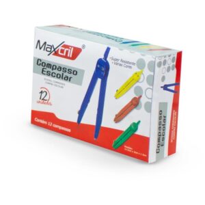 Compasso Escolar Corpo Plast. Sortidos - Imagem 3