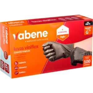 Luva Viniflex G Preta - Imagem 1