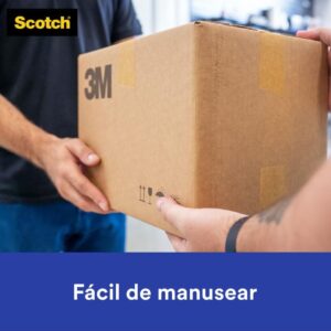 Fita para Empacotamento Papel Liso 3777 24MMX50M Marr. - Imagem 4