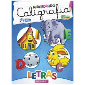 Livro Caligrafia N.1 Letras 24PAG. 20X27CM. - Imagem 1