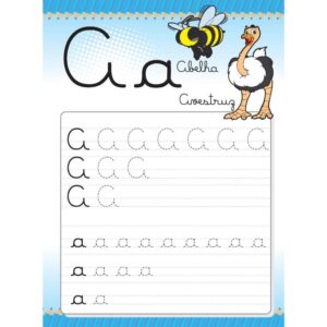 Livro Caligrafia N.1 Letras 24PAG. 20X27CM. - Imagem 2
