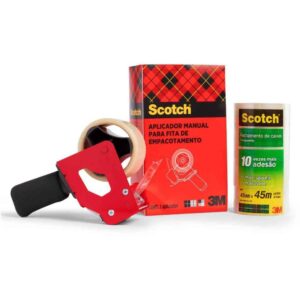 Fita para Empacotamento Scotch 5802 TRANS.45X45M+DISPE - Imagem 1
