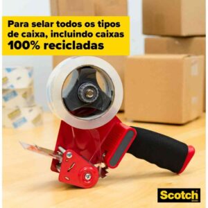 Fita para Empacotamento Scotch 5802 TRANS.45X45M+DISPE - Imagem 3