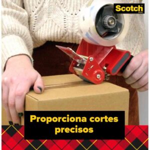Fita para Empacotamento Scotch 5802 TRANS.45X45M+DISPE - Imagem 4