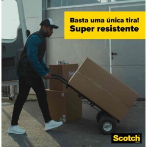 Fita para Empacotamento Scotch 5802 TRANS.45X45M+DISPE - Imagem 5