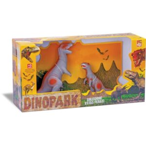 Dinossauro T-Rex C/Filhote - Imagem 1