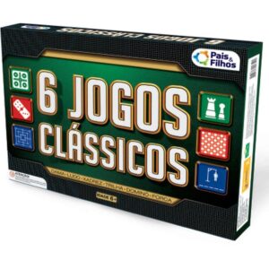 Jogo de Tabuleiro 6 Jogos Classicos - Imagem 5