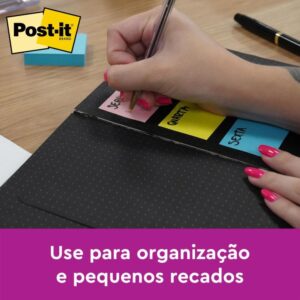 Bloco de Recado Post-It 653 Amarelo 38X50MM C/100FLS - Imagem 2