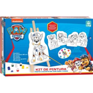 Brinquedo para Colorir Patrulha Canina Kit de Pintura - Imagem 2