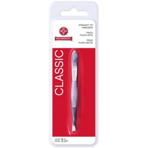 Pinca Depilatoria Classic Longa Aco Inox Pt.reta - Imagem 2