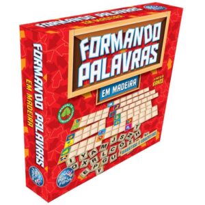 Brinquedo Pedagogico Madeira Formando Palavras - Imagem 4