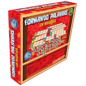 Brinquedo Pedagogico Madeira Formando Palavras - Imagem 7