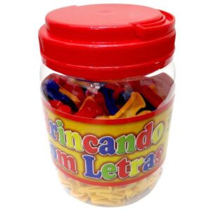 Brinquedo Pedagogico Brincando C/ as Letras 173PCS - Imagem 6
