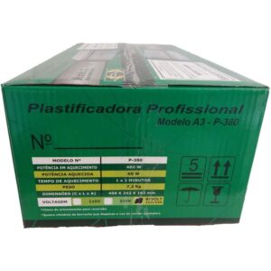 Maquina Plastificadora A3 P-380 Bivolt - Imagem 8