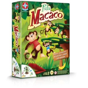 Jogo Diverso Pula Macaco a Partir de 4ANOS - Imagem 2