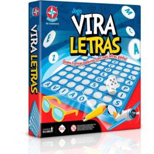 Jogo Diverso Vira Letras a Partir de 5ANOS - Imagem 1