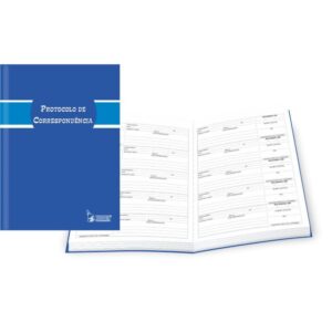 Livro Protocolo Correspond. 1/4 100 Folhas - Imagem 1