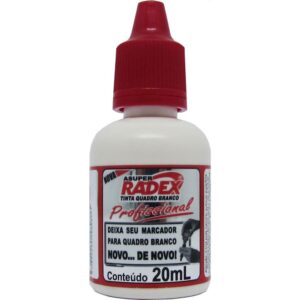 Tinta Marcador Quadro Branco Reabastecedor 20ML Vermelho - Imagem 1