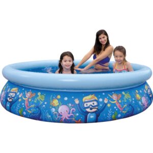 Piscina 1140L Redonda 3D Sea World - Imagem 1