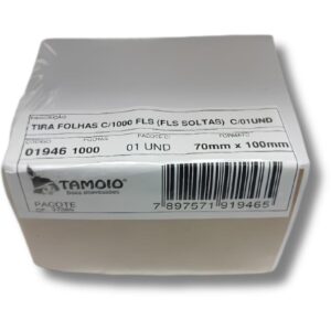 Bloco de Anotacoes Branco 70X100 C/1000 Folhas - Imagem 2